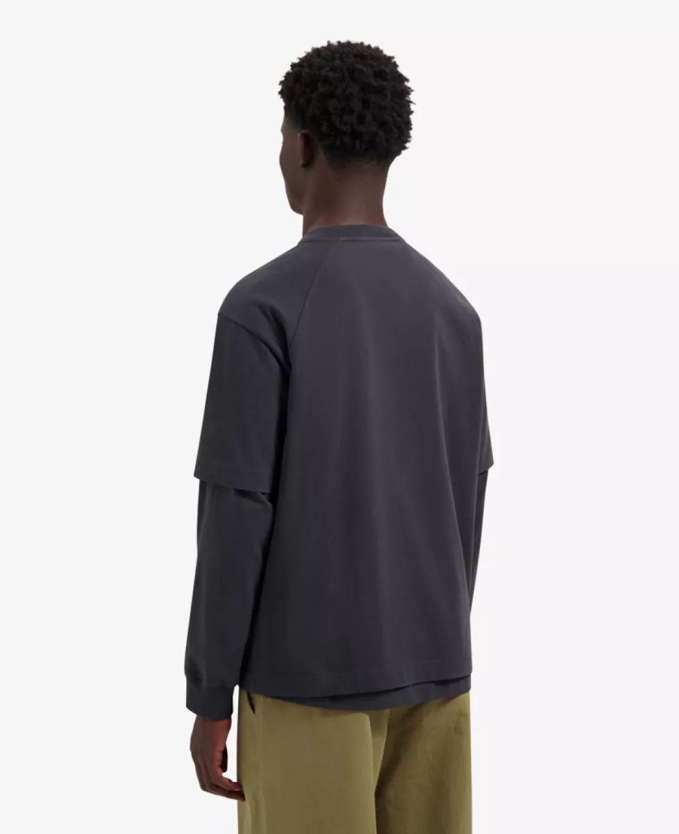 Olaf Signature SS Tee - Donkergrijs 3 Olaf Olaf Signature SS Tee - Donkergrijs