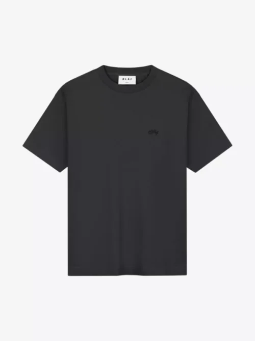 Olaf Olaf Signature SS Tee - Donkergrijs