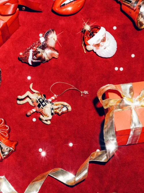 Vondels Vondels Kerstbal - Bruin