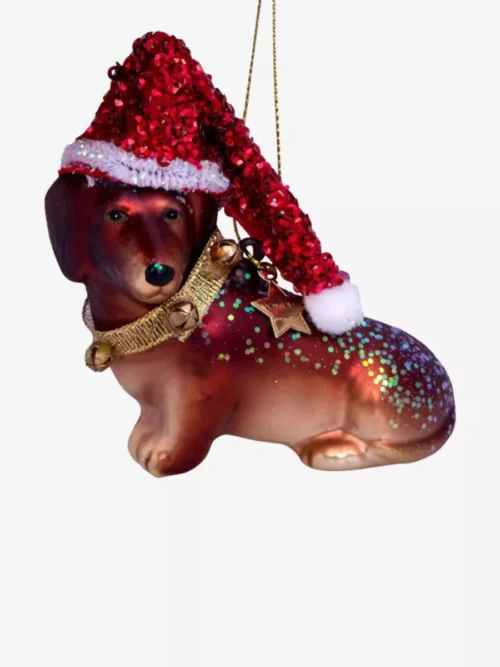 Vondels Vondels Kerstbal - Bruin