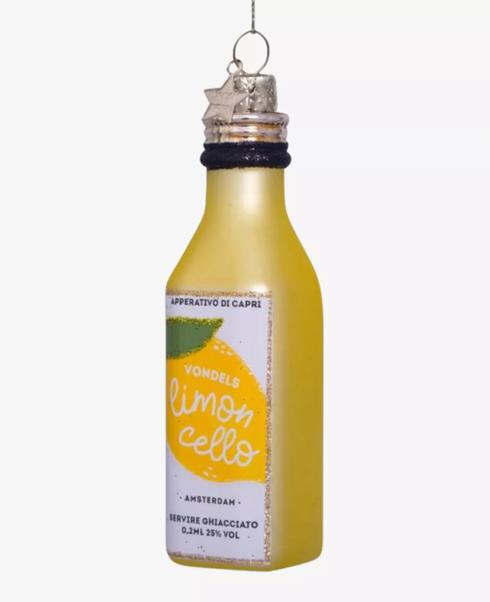 Vondels Kerstbal - Geel 2 Vondels Vondels Kerstbal - Geel