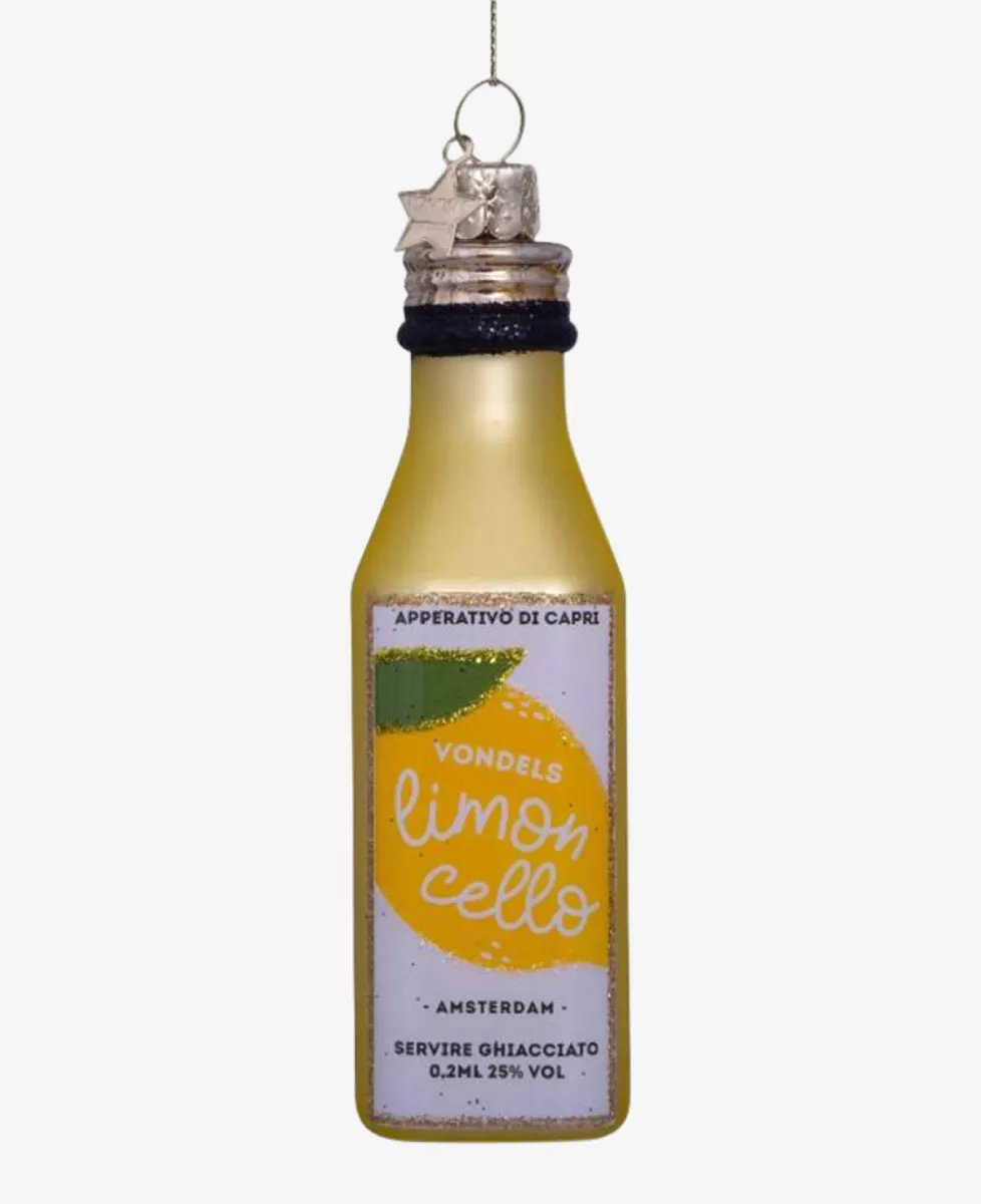 Vondels Kerstbal - Geel 1 Vondels Vondels Kerstbal - Geel