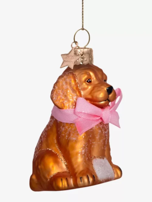 Vondels Vondels Kerstbal - Bruin