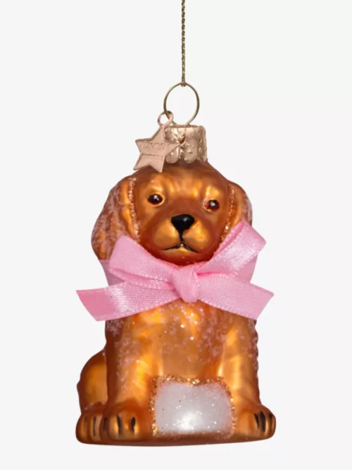 Vondels Vondels Kerstbal - Bruin