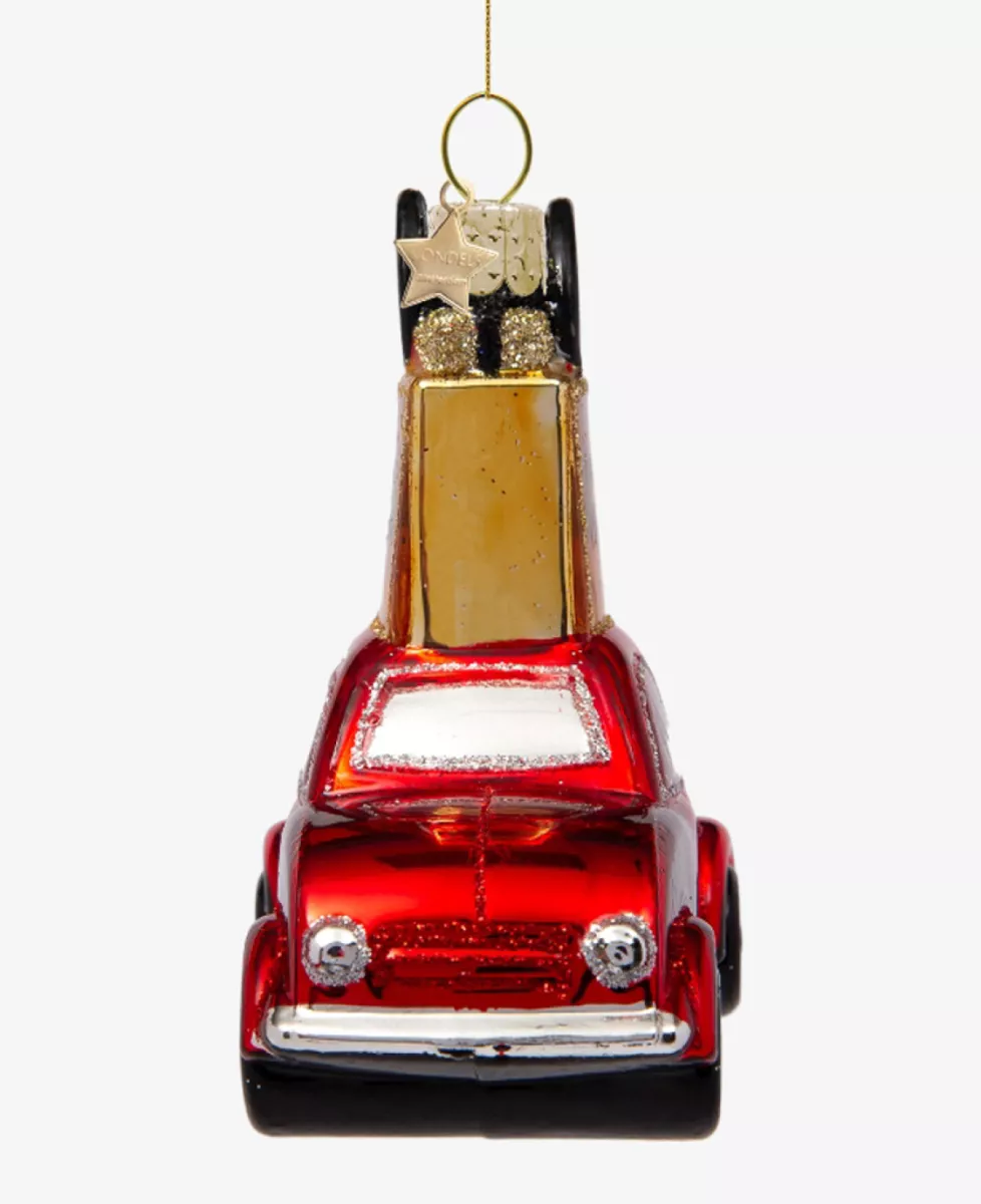 Vondels Kerstbal - Rood 2 Vondels Vondels Kerstbal - Rood