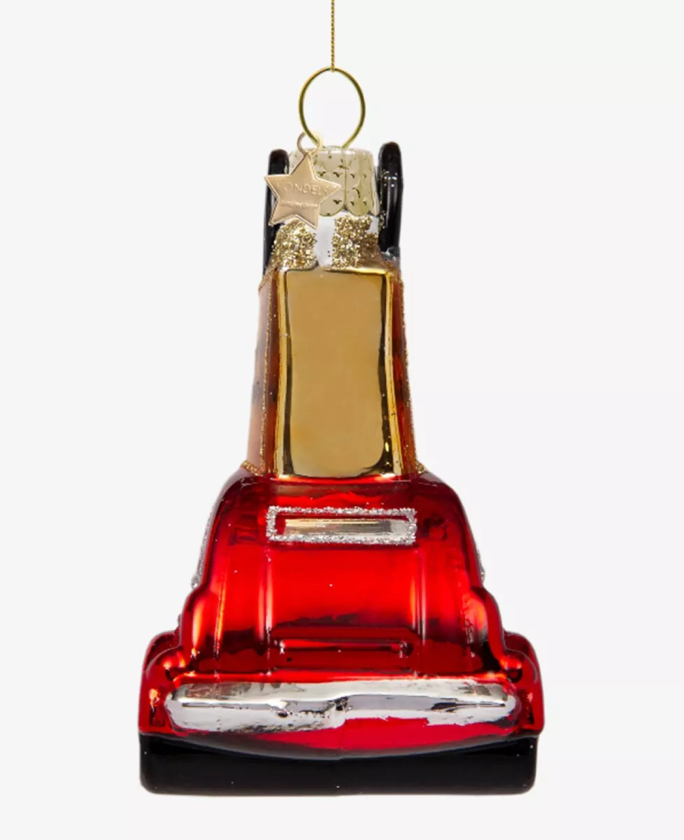 Vondels Kerstbal - Rood 3 Vondels Vondels Kerstbal - Rood