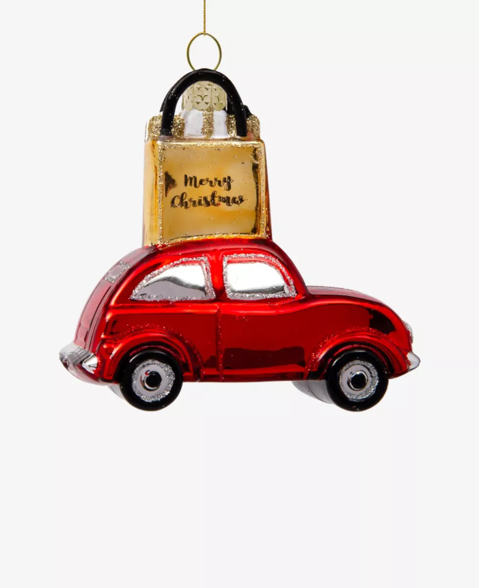 Vondels Kerstbal - Rood 1 Vondels Vondels Kerstbal - Rood