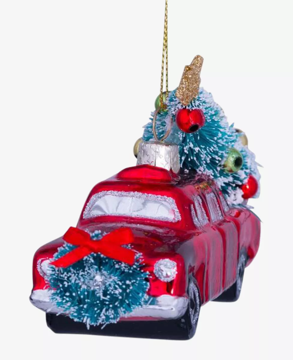 Vondels Kerstbal - Rood 2 Vondels Vondels Kerstbal - Rood