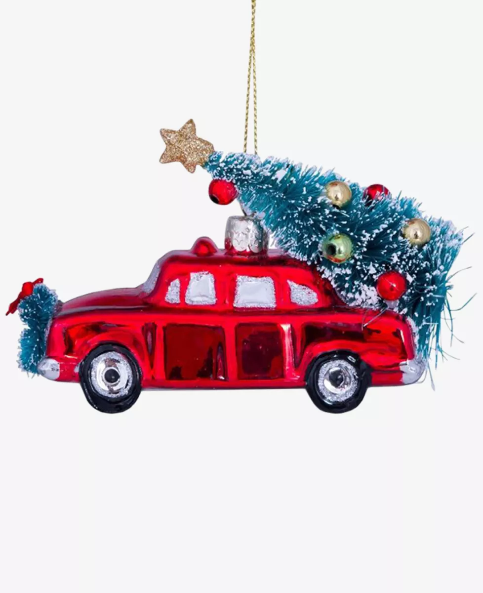 Vondels Kerstbal - Rood 3 Vondels Vondels Kerstbal - Rood