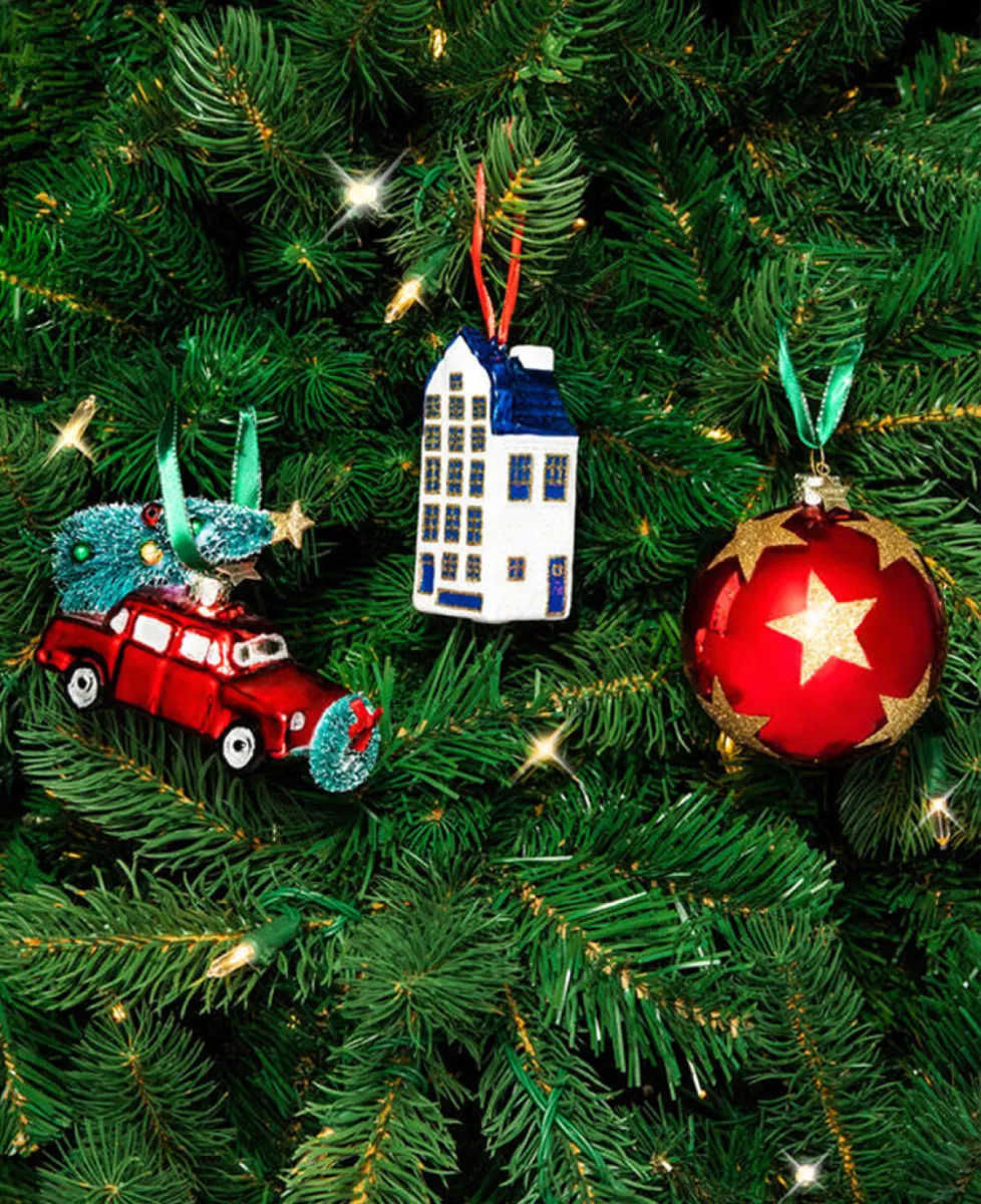 Vondels Kerstbal - Rood 6 Vondels Vondels Kerstbal - Rood