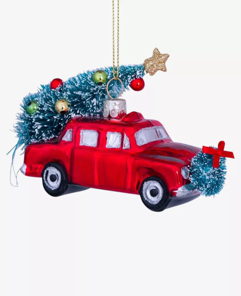 Vondels Kerstbal - Rood 1 Vondels Vondels Kerstbal - Rood