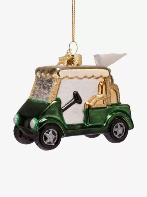 Vondels Vondels Kerstbal - Donkergroen