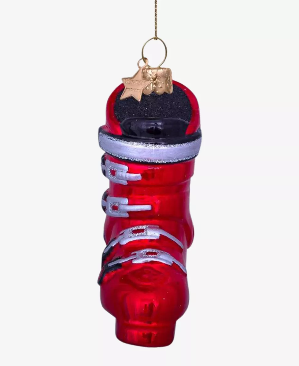 Vondels Kerstbal - Rood 2 Vondels Vondels Kerstbal - Rood