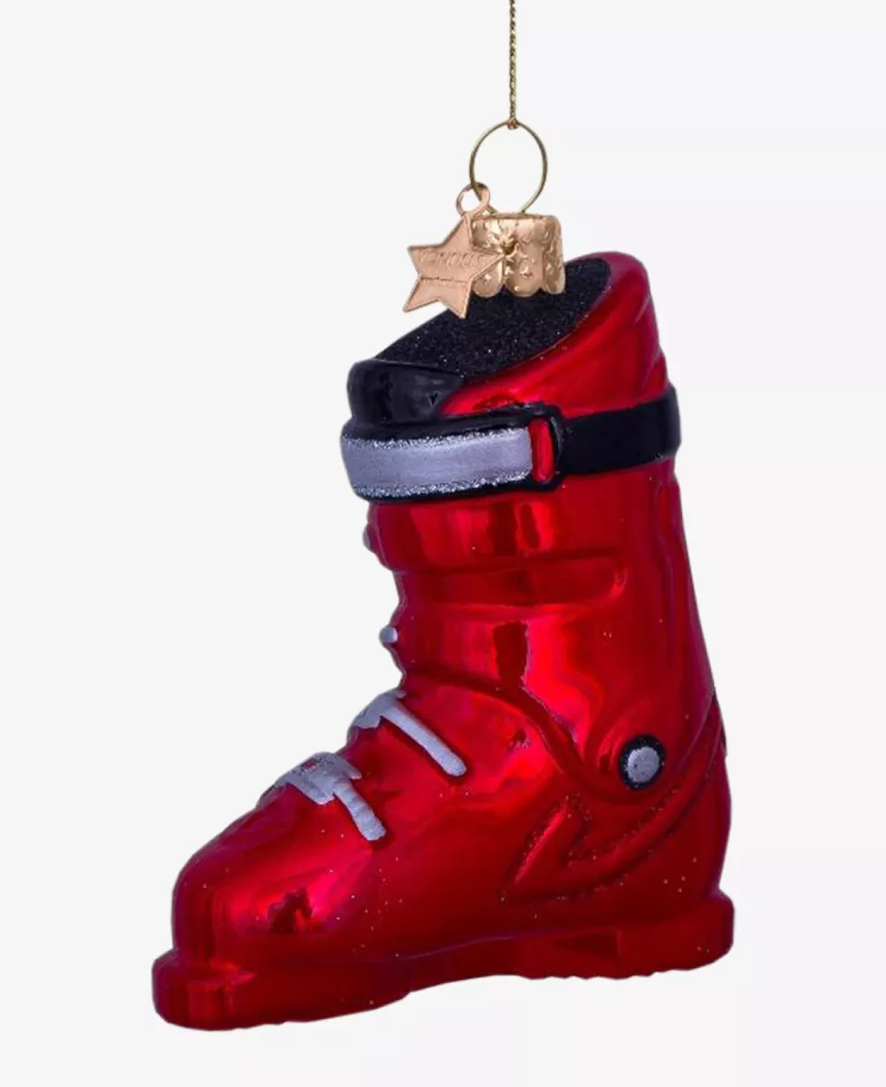 Vondels Kerstbal - Rood 3 Vondels Vondels Kerstbal - Rood