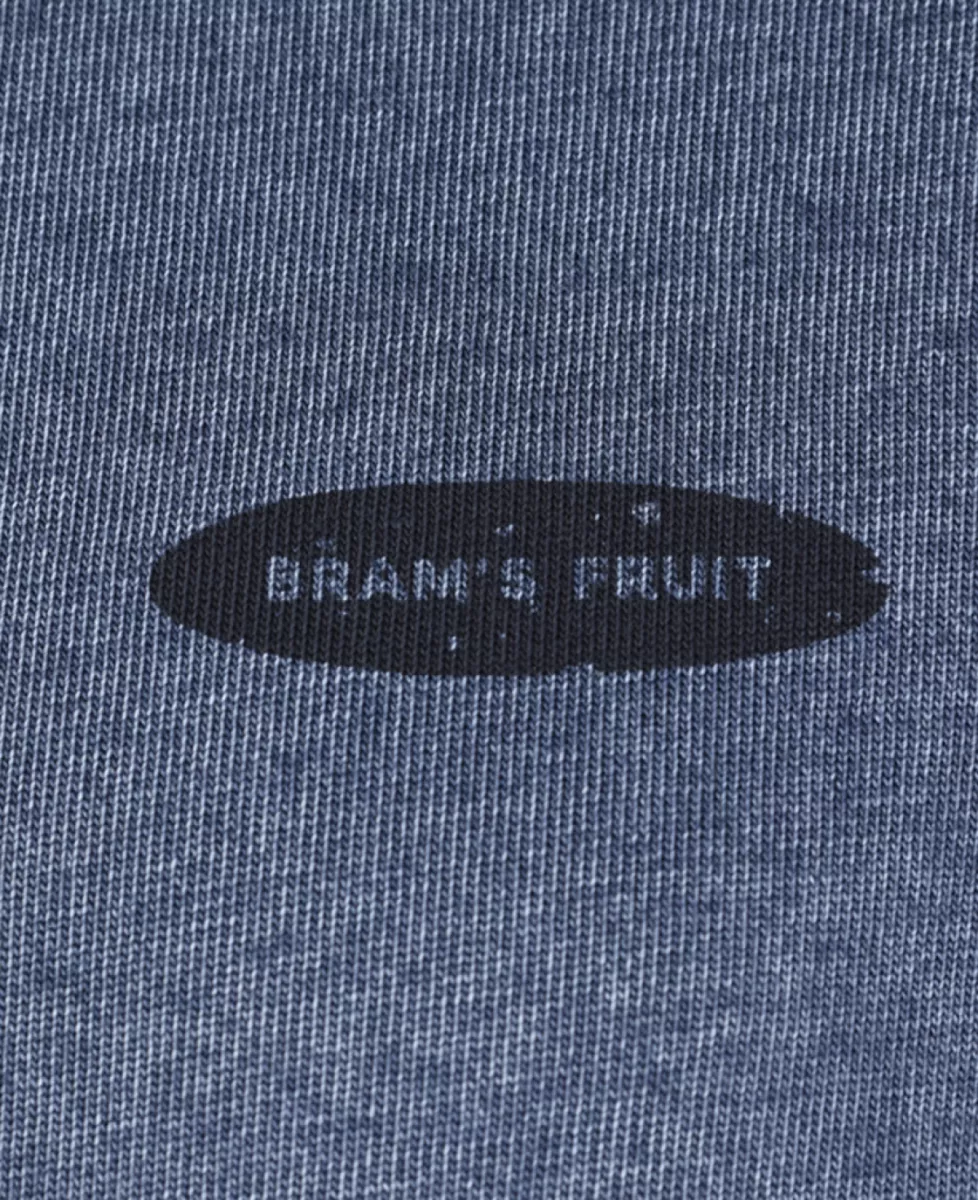 Bram's Fruit Longsleeve T-shirt - Middelblauw 3 Bram's Fruit Bram's Fruit Longsleeve T-shirt - Middelblauw