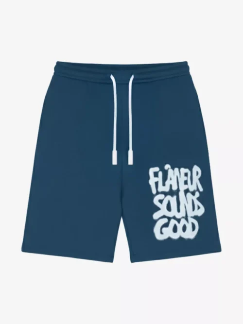 Flâneur Flâneur Sweatshort - Blauw