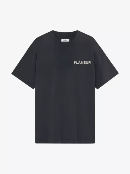 Flâneur Flâneur T-shirt - Donkergrijs