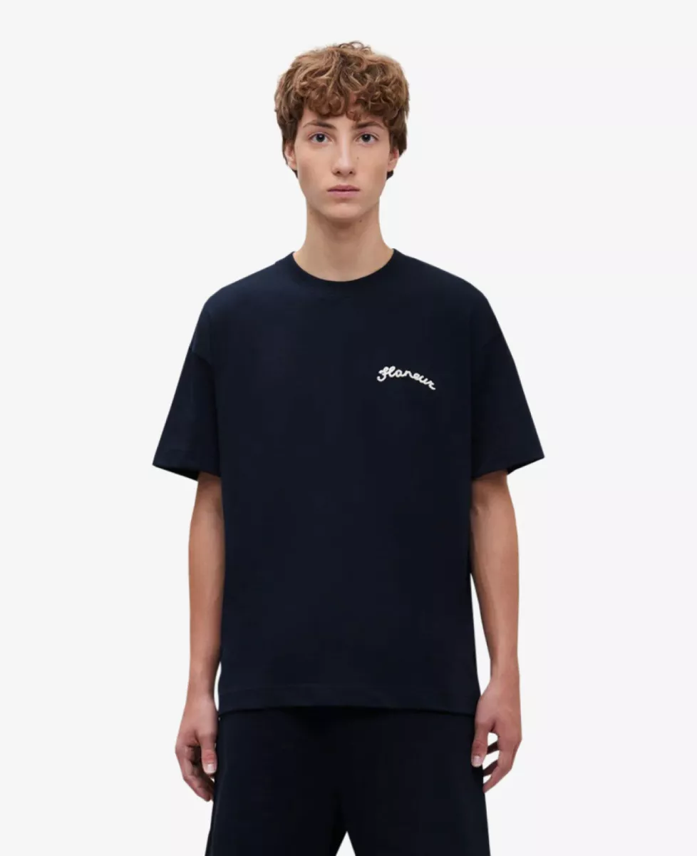 Flâneur T-shirt - Navy 2 Flâneur Flâneur T-shirt - Navy