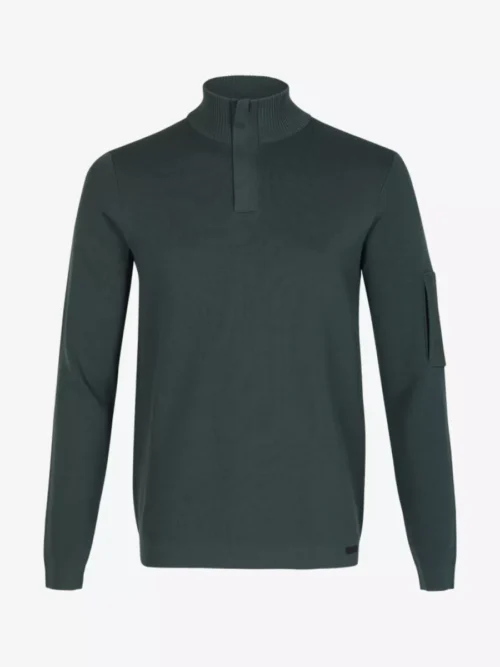 Genti Genti Halfzip - Groen