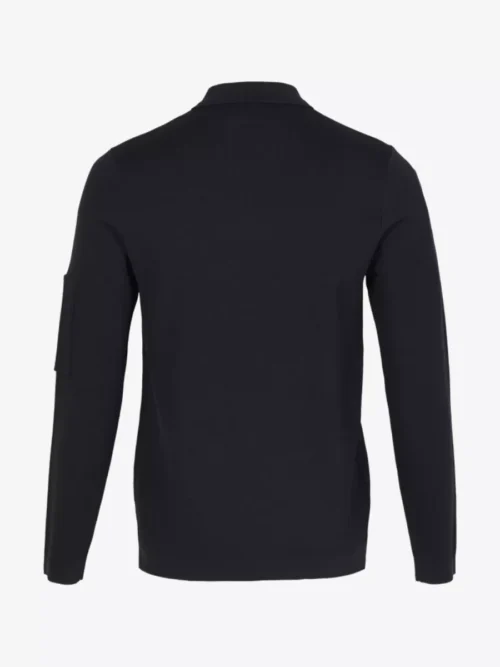 Genti Genti Halfzip polo kraag - Navy