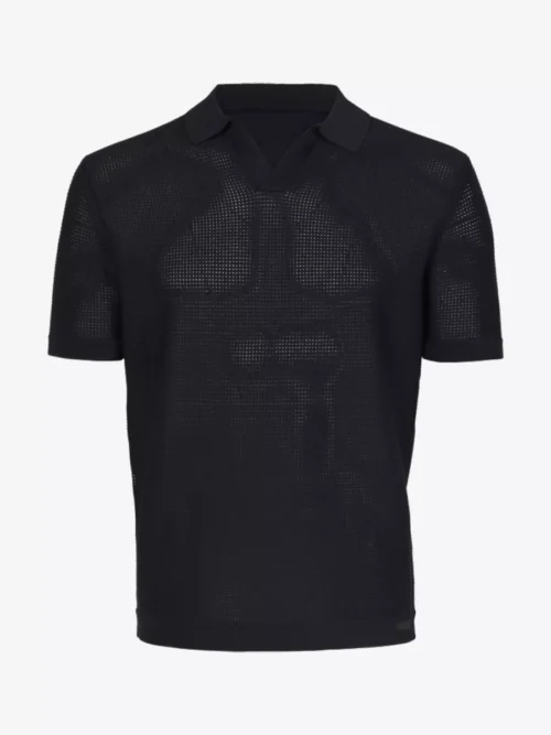 Genti Genti Polo v-neck - Navy