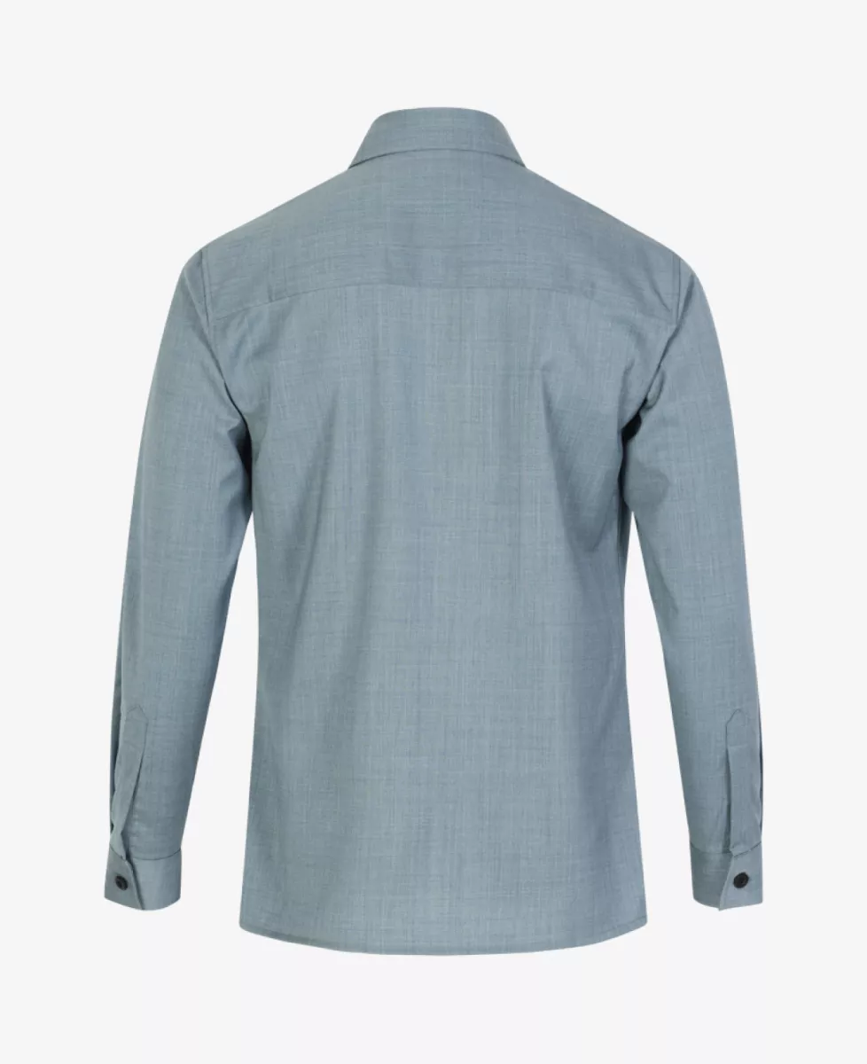 Genti Overshirt - Aquablauw 2 Genti Genti Overshirt - Aquablauw