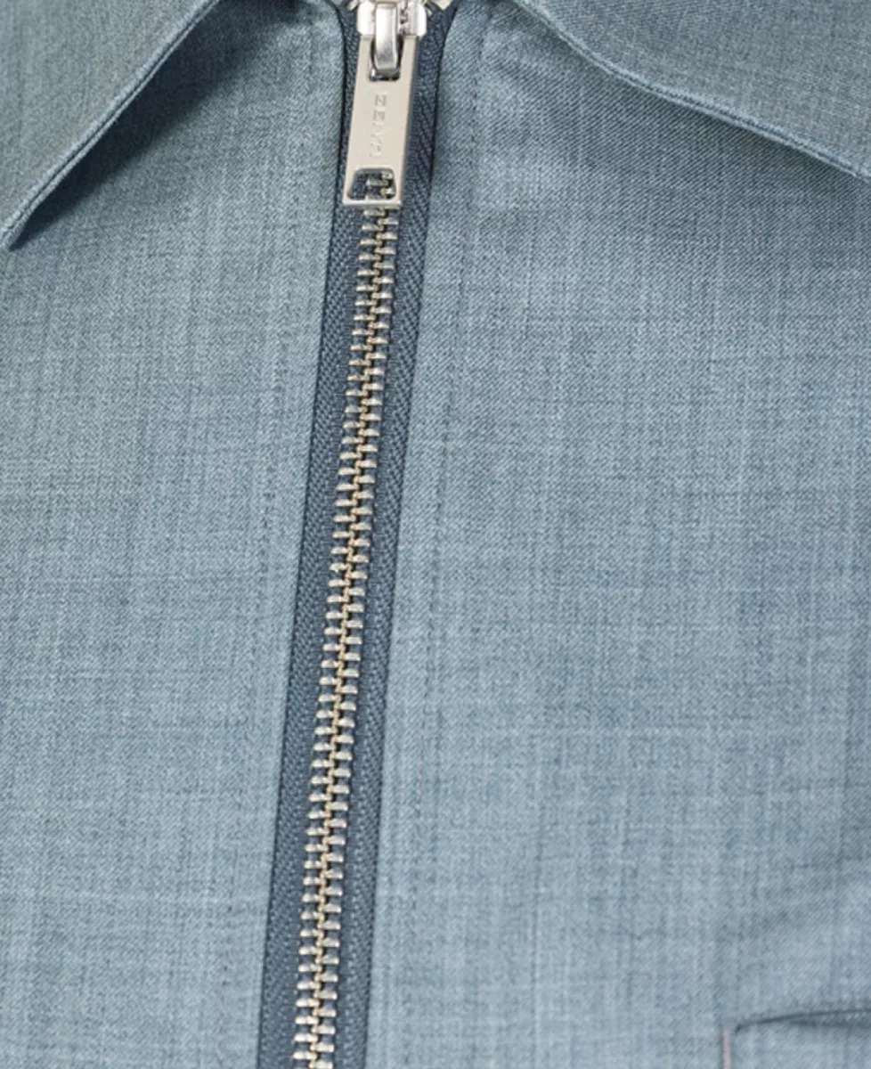 Genti Overshirt - Aquablauw 3 Genti Genti Overshirt - Aquablauw