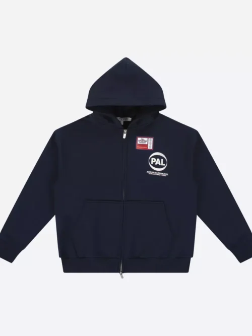 PAL Sporting Goods PAL Sporting Goods Pre Game Full Zip Hoody - Navy