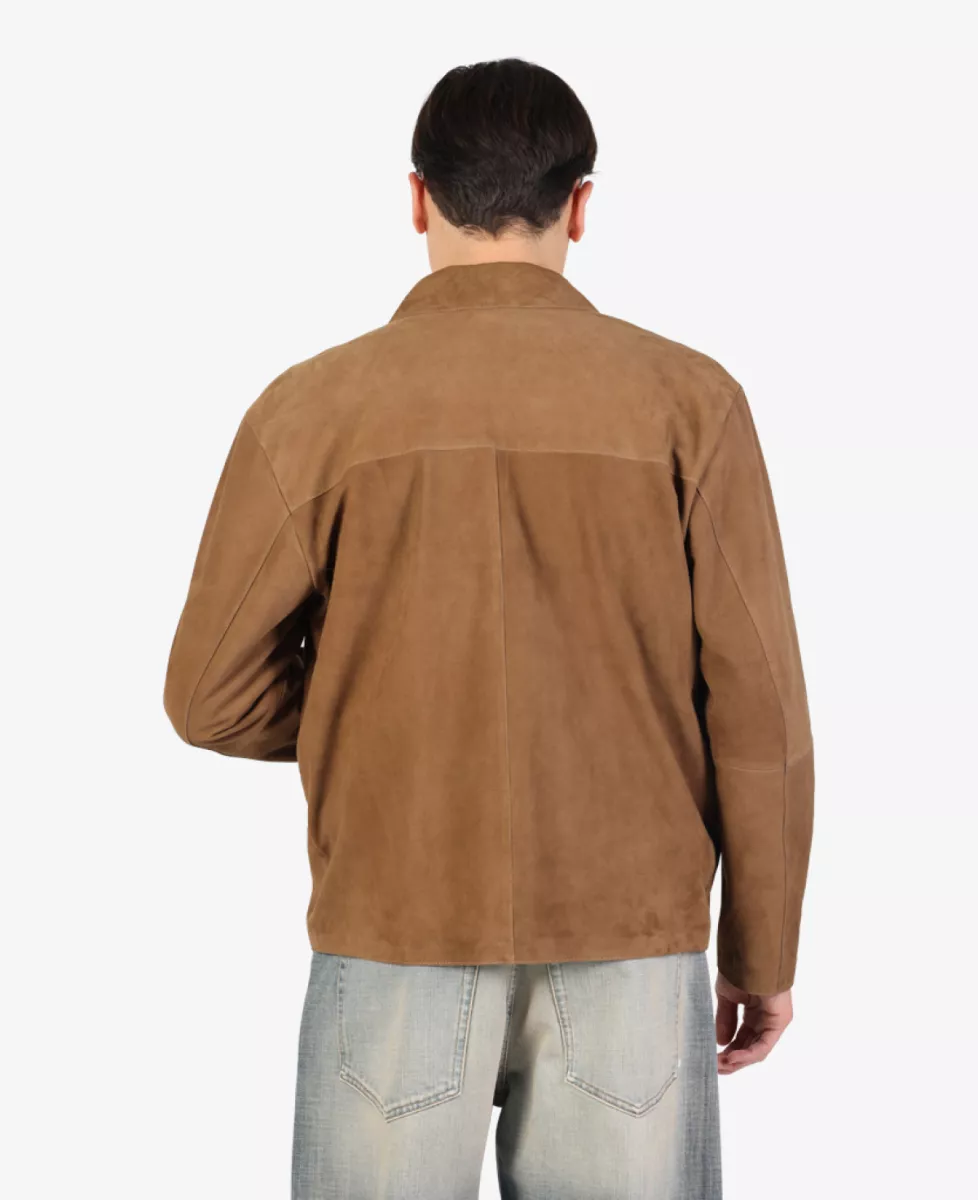 Arma Overshirt Suede - Donkerbruin 4 Arma Arma Overshirt Suede - Donkerbruin