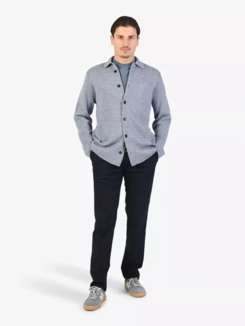 Maurizio Baldassari Maurizio Baldassari Overshirt - Lichtblauw