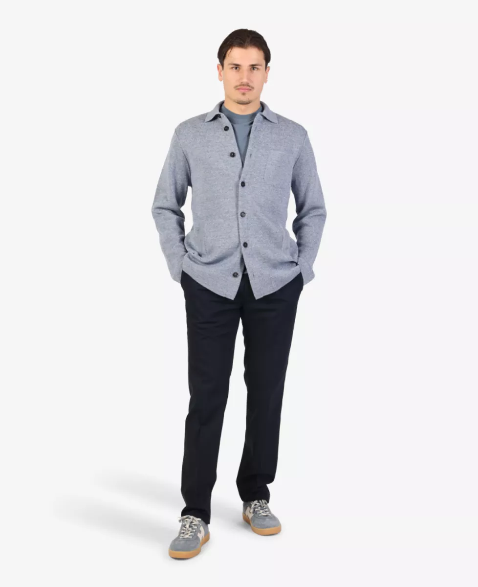 Maurizio Baldassari Overshirt - Lichtblauw 2 Maurizio Baldassari Maurizio Baldassari Overshirt - Lichtblauw