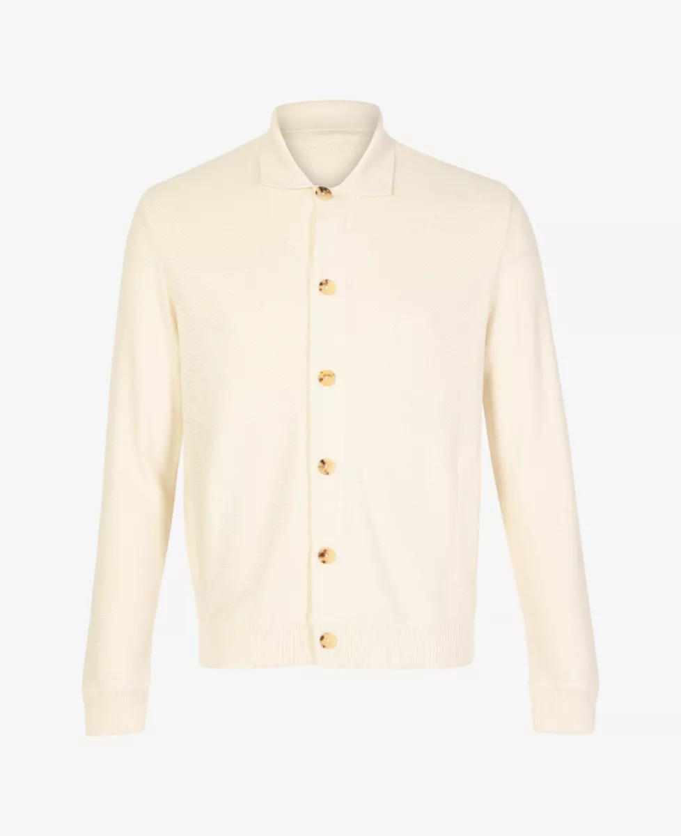 Maurizio Baldassari Overshirt - Ecru 1 Maurizio Baldassari Maurizio Baldassari Overshirt - Ecru