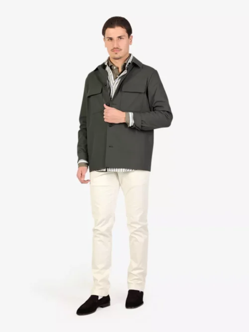 Xacus Xacus Shirt linnen - Groen