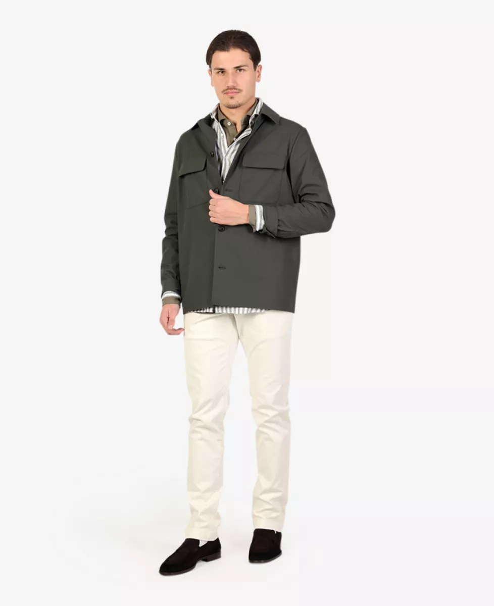 Xacus Shirt linnen - Groen 1 Xacus Xacus Shirt linnen - Groen