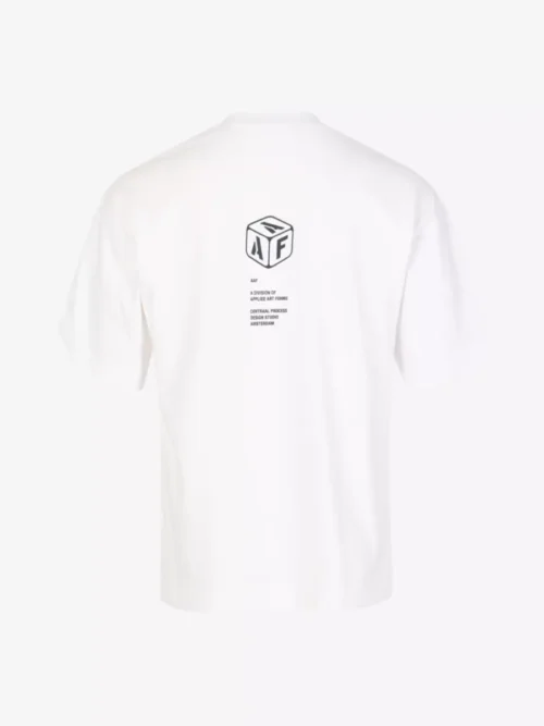 Applied Art Forms Applied Art Forms Oversized Poison Candy Tee - Wit