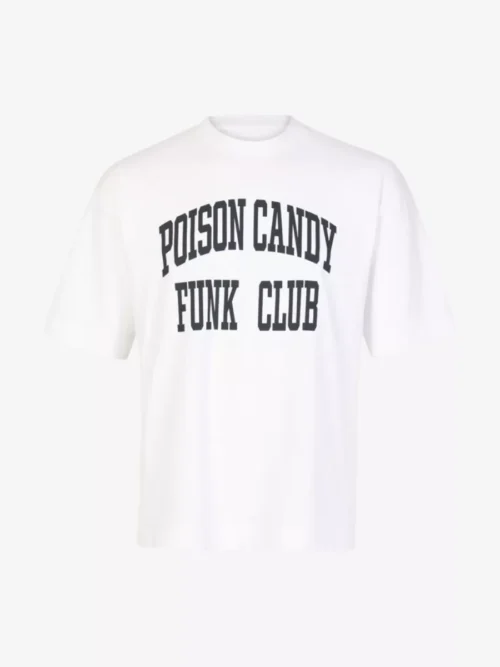 Applied Art Forms Applied Art Forms Oversized Poison Candy Tee - Wit