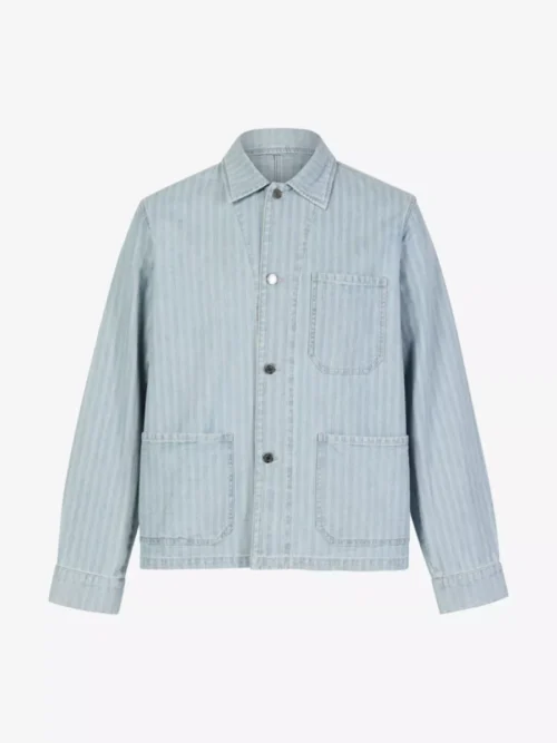 Applied Art Forms Applied Art Forms Herringbone Chore Jacket - Lila