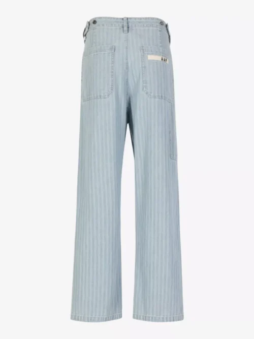 Applied Art Forms Applied Art Forms Herringbone Construction Pants - Lila