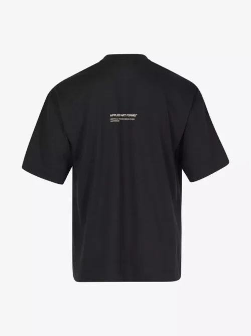 Applied Art Forms Applied Art Forms 93-G Front Graphic Oversized Tee - Zwart