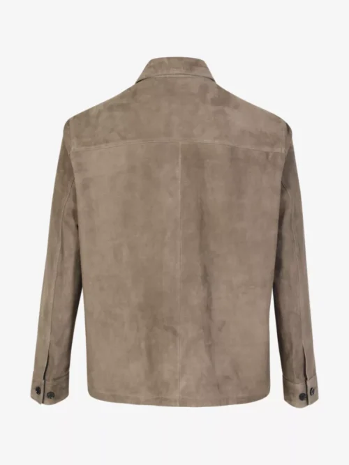 Arma Arma Overshirt Suede - Bruin