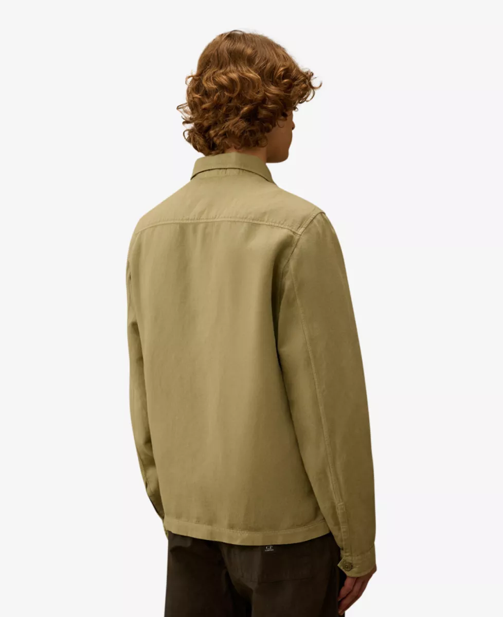 C.P. Company Overshirt - Lichtgroen 11 C.P. Company C.P. Company Overshirt - Lichtgroen
