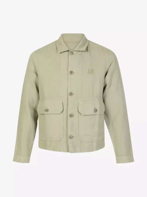 C.P. Company C.P. Company Overshirt - Lichtgroen