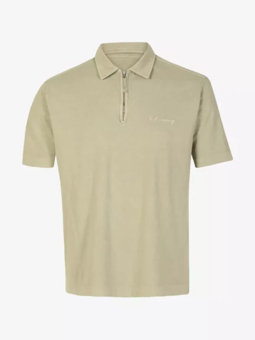 C.P. Company C.P. Company Polo Zip - Lichtgroen