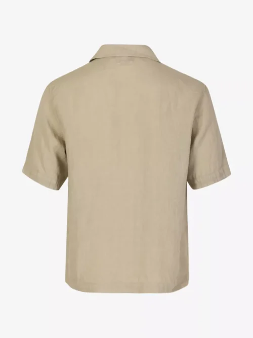 C.P. Company C.P. Company Overhemd Linnen KM - Taupe