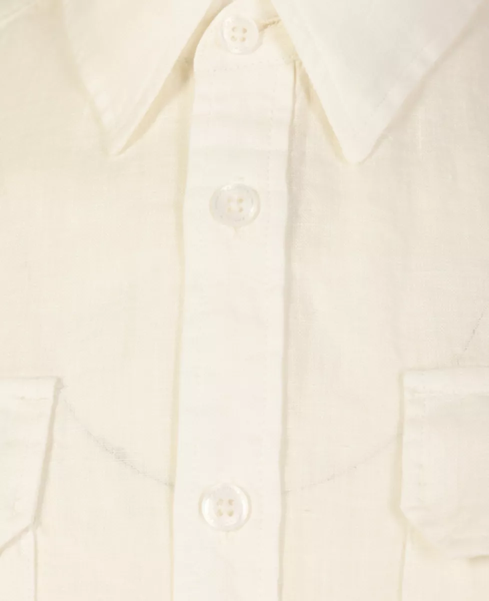 C.P. Company Linnen Shirt - Ecru 4 C.P. Company C.P. Company Linnen Shirt - Ecru