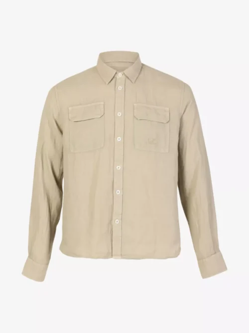 C.P. Company C.P. Company Linnen Shirt - Taupe