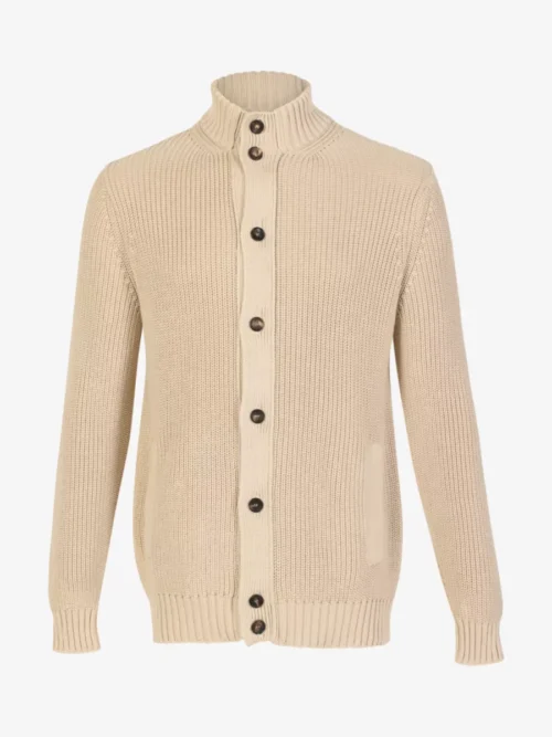 Filippo De Laurentiis Filippo De Laurentiis Vest gebreid - Beige