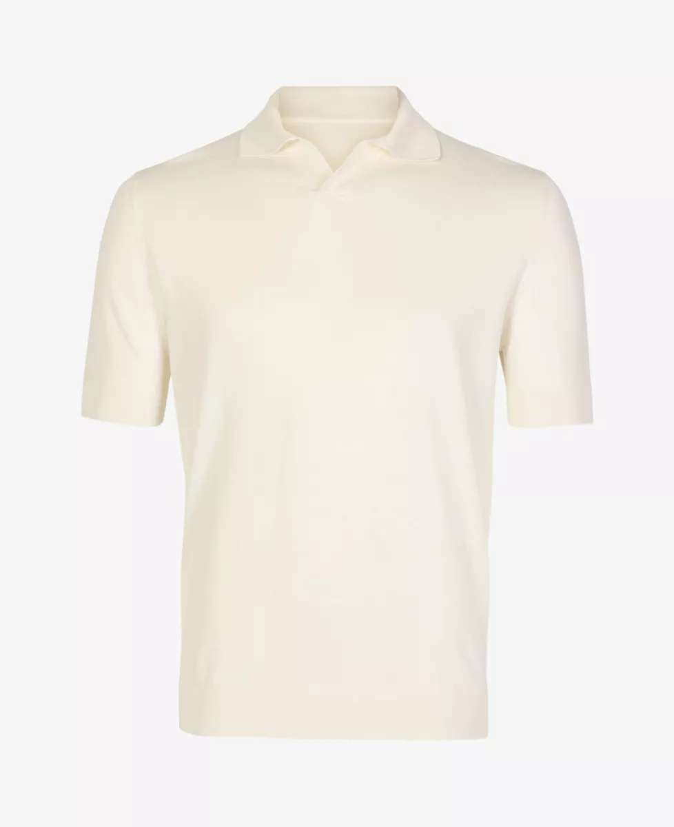 Filippo De Laurentiis Polo - Ecru 1 Filippo De Laurentiis Filippo De Laurentiis Polo - Ecru