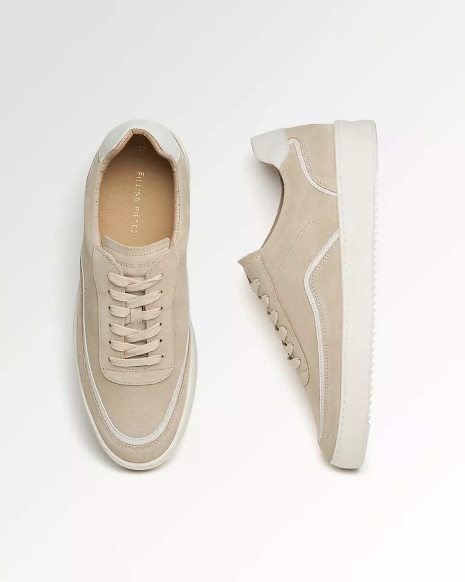 Filling Pieces Sneaker - Beige 3 Filling Pieces Filling Pieces Sneaker - Beige