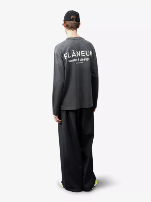 Flâneur Flâneur T-shirt longsleeve - Donkergrijs